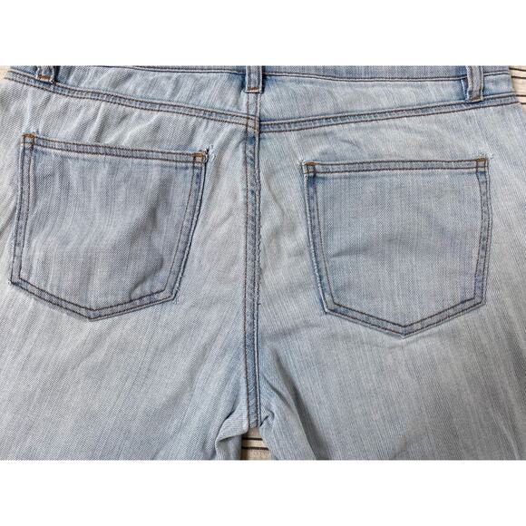 Eileen Fisher Women's Organic Cotton Light Blue Denim Stretch Jeans 4X29 - EUC - Picture 14 of 15